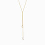 Delicate Gold Chain With Layered Pearls Necklace, thumbnail 4 of 4