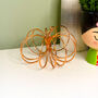 Handmade 3D Wire Pumpkin, thumbnail 3 of 5