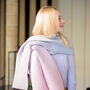 Pleated Cashmere Blend Ombre Scarf, thumbnail 3 of 10