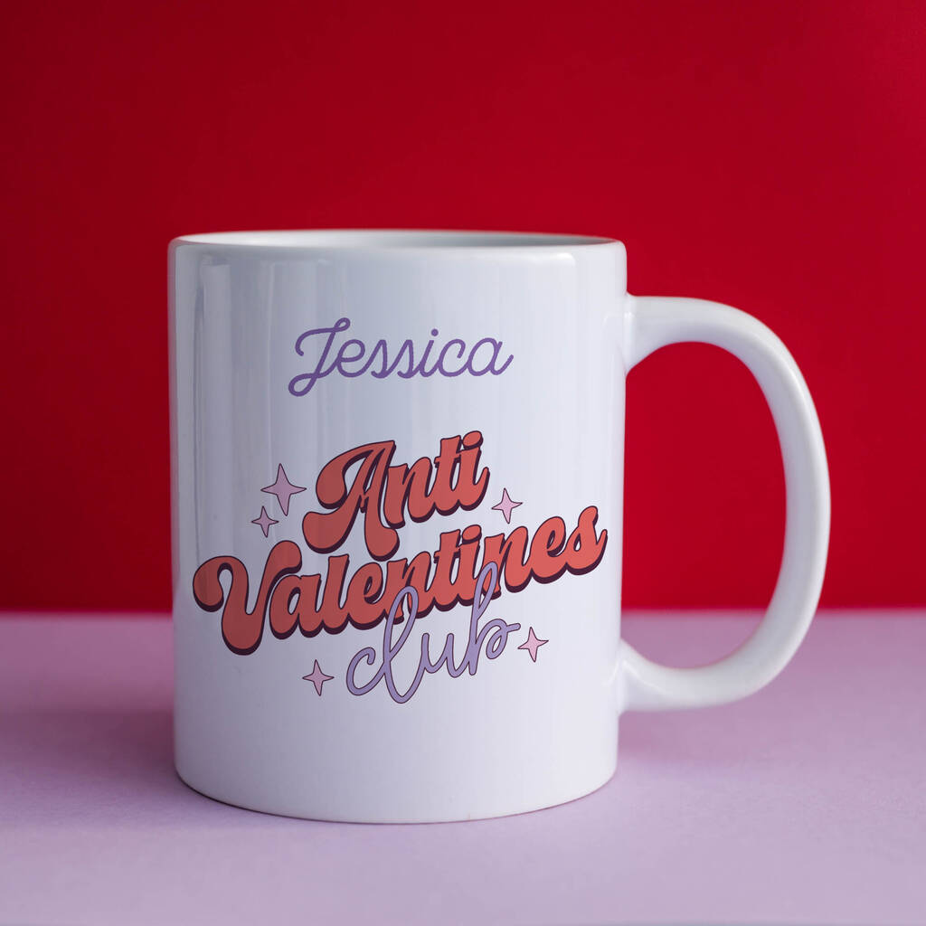 Personalised Anti Valentines Day Club By Hope and Halcyon