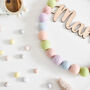 Personalised Name Hoop Wreath, thumbnail 2 of 6