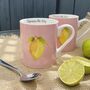 Squeeze The Day Lemon Mug, thumbnail 1 of 2