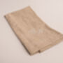Personalised Embroidered Linen Event Napkin, thumbnail 1 of 4