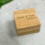 Personalised Wooden Ring Boxes, thumbnail 2 of 11