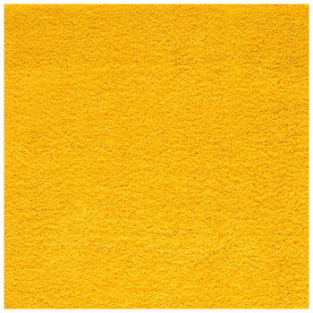 The Rugs Plain Yellow Shaggy Rug, 9 of 11