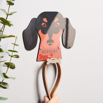 Personalised Dog Breed Lead Holder, 2 of 11