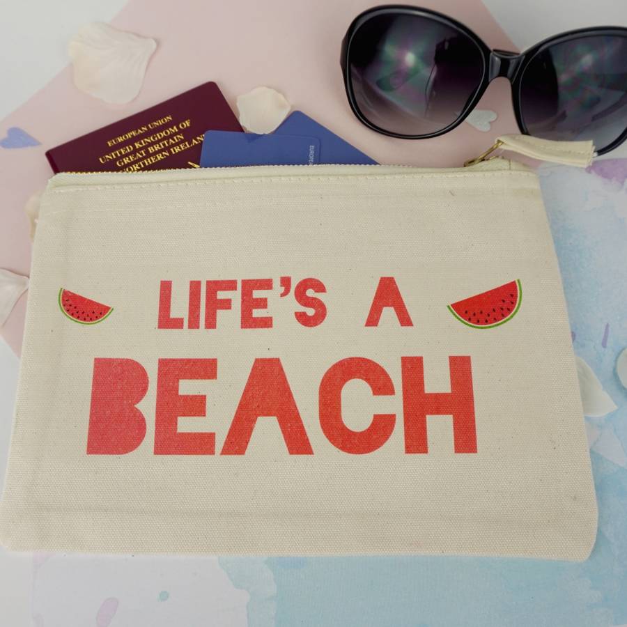 'Life's A Beach' Beach Bag By Tailored Chocolates and Gifts