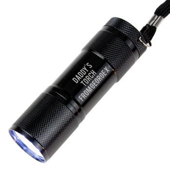 Personalised Free Text Mini Torch, 5 of 5