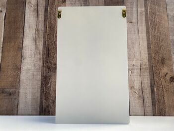 White Wooden Key Box Numbered Wall Hanging Key Holder, 5 of 9