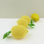 Lemon Crochet Toy, thumbnail 7 of 8