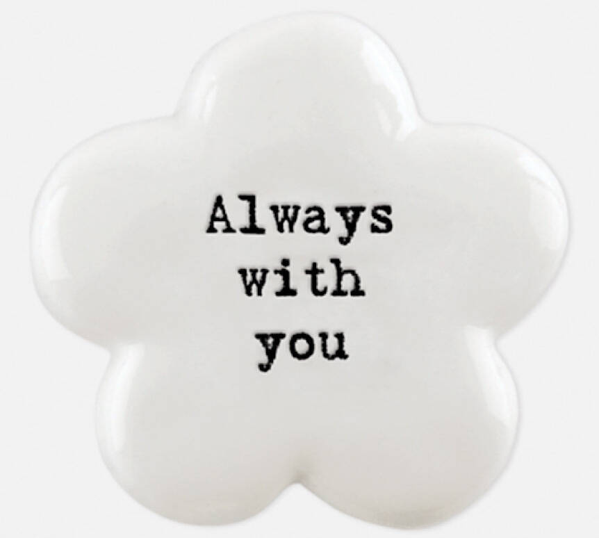 'Always With You' Message Pocket Token Gift