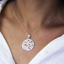 Sterling Silver Om And Chakra Necklace, thumbnail 1 of 8