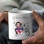 Personalised Cycling Mug – Custom Chibi Character, Perfect Gift For Cyclists, thumbnail 5 of 9