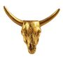 Buffalo Desert Skull Brass Effect Drawer Knob, thumbnail 3 of 5