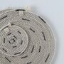 Mono Patterned Rope Dining Placemat And Coaster Set, thumbnail 2 of 5