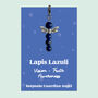 Lapis Lazuli Guardian Angel Keepsake Truth Gift, thumbnail 1 of 3