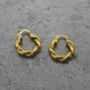 Twisted Hoops, thumbnail 4 of 4