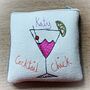 Personalised Embroidered Cocktail Chick Purse, thumbnail 2 of 5