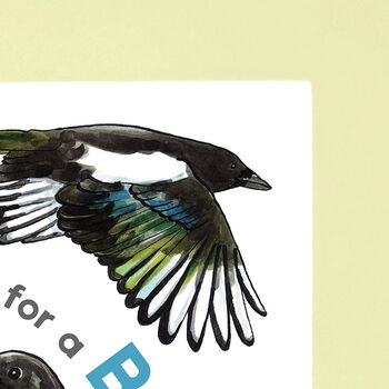 New Baby Boy Magpie Card, 4 of 8