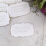 Personalised Plaque Wedding Gift Biscuits, thumbnail 5 of 5