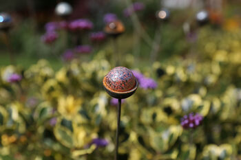 Marble Suncatcher Perfect For Adding Colour And Movement To Your Garden, 5 of 10