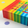 I Just Really Love Lists A5 Rainbow Stripe Notebook, thumbnail 8 of 10