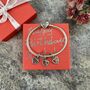 21st Birthday Charm Personalised Silver Gift For Her, thumbnail 9 of 9
