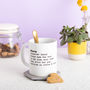 Personalised Mummy Definition Mug Gift, thumbnail 2 of 3