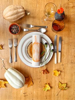 Squash Vegetable Napkin Gift Set, 4 of 5