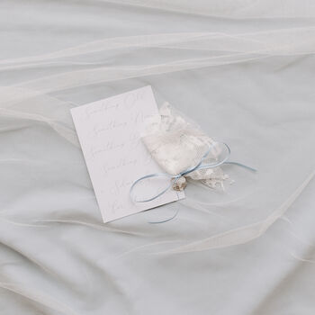 Personalised Gold Butterfly Lucky Wedding Horseshoe, 6 of 7