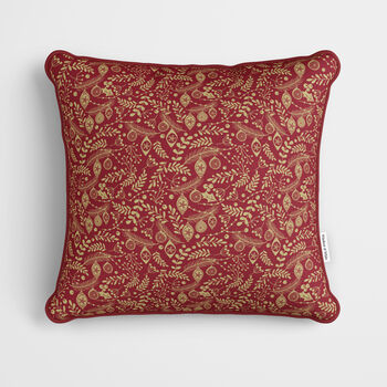 Personalised Red Nutcracker Cushion, 3 of 7