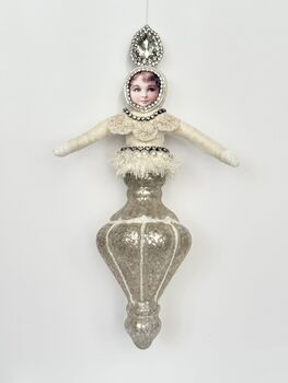 Glass Christmas Decoration Droplett 'Dutchess', 4 of 4