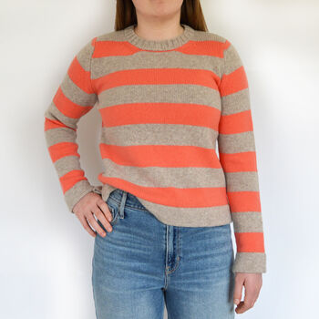 Stripe Sweater Knitting Kit, 3 of 10