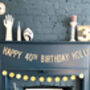 Personalised Happy Birthday Age Bunting, thumbnail 9 of 12