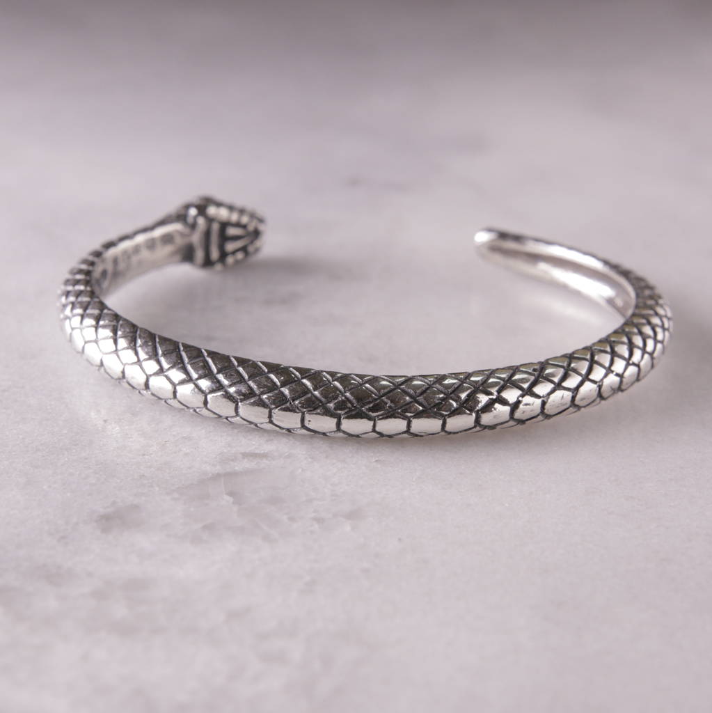Serpent Bangle By Louise Wade