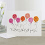 'Birthday Wishes Just For You' Birthday Card, thumbnail 1 of 3