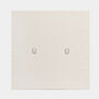 Petite Sterling Silver Fresh Water Pearl Bridesmaid Earrings, thumbnail 3 of 7