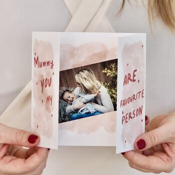 Personalised Favourite Person Photo Valentines Day Card, 10 of 10