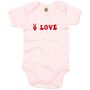 Luxury Pink Peace And Love Mum And Baby Gift Set, thumbnail 3 of 8
