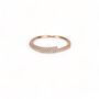 Double Band Stacking Rings, Gold Vermeil 925 Silver, thumbnail 3 of 8