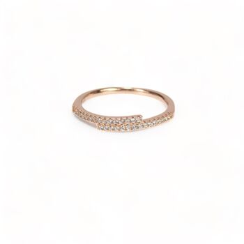 Double Band Stacking Rings, Gold Vermeil 925 Silver, 3 of 8