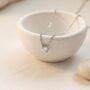 Solitaire Diamond Necklace Silver, thumbnail 2 of 8