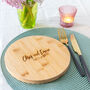 Personalised Round Chopping Board, thumbnail 2 of 5