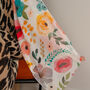 Watercolour Meadow Floral Printed Scarf, thumbnail 8 of 8
