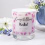 Scented Graduation Personalised Luxury Candle, thumbnail 2 of 8