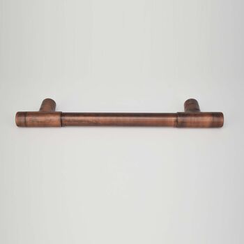 Aged Copper T Shaped Pull Handle, 2 of 4