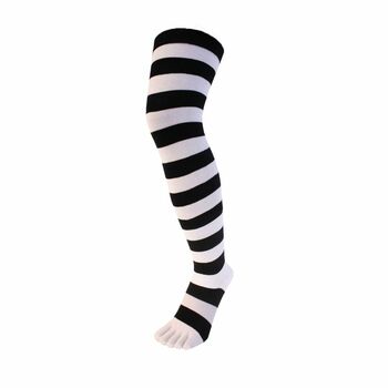Essential Over Knee Cotton Toe Socks, 3 of 7