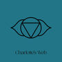 Third Eye Chakra Sapphire Sterling Silver Necklace, thumbnail 5 of 9
