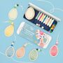 Springtime Stitches Egg Decoration Kit, thumbnail 1 of 7