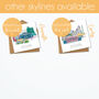 Birmingham Graduation Skyline Personalised Card, thumbnail 9 of 9